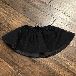 Toughskins Black Starry Tulle Skirt
